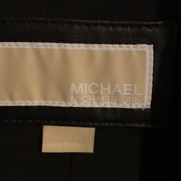Michael Kors Leather Jacket - Picture 4 of 6